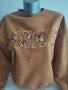 Суичър SHEIN кафяв  Рр S, снимка 1 - Блузи с дълъг ръкав и пуловери - 43323963