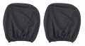 Комплект Калъфки за Облегалките за глава на Кола Бус Автомобил бели/черни 2 броя, снимка 6