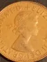 Стара монета 1 пени 1964г. Великобритания Кралица Елизабет втора 41155, снимка 6