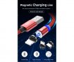 Ново! Магнитен Type C USB кабел за зареждане на телефони, 2.4А, снимка 2
