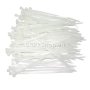 Кабелни превръзки тип Свински опашки бели – 3.6мм на 200мм, снимка 2