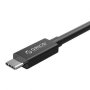 Кабел USB Type C Мъжко - Мъжко Thunderbolt 3 0.70m 5A Orico TBL07 Cable USB Type C M/M, снимка 2