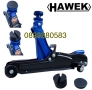 Хидравличен крик Hawek 2.5-тона 80мм-360мм с подложка 380мм, снимка 1