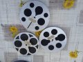 Алуминиеви ролки 18см с лента/филм 16мм, снимка 1