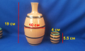 Комплект за греяна ракия, буренца и бутилка, битови, снимка 2