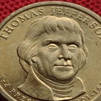 Възпоменателна монета THOMAS JEFFERSON 3 президент на САЩ (1801-1809) за КОЛЕКЦИЯ 37762, снимка 2 - Нумизматика и бонистика - 40764301
