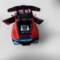 Метален реалистичен модел на Bugatti Divo, снимка 6 - Коли, камиони, мотори, писти - 43484477