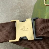 Чантичка за кръст Гучи Оригинална Supreme Кожа Колан Gucci Belt Bag, снимка 12 - Чанти - 38411015