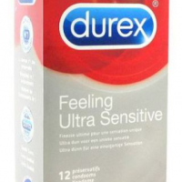 Ултра тънки презервативи Durex Feeling Ultra Sensitive - 12броя, снимка 1 - Мъжка козметика - 36508973