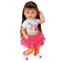 BABY Born - Кукла с кестенява коса и аксесоари Sister Style&Play, 43 см Zapf Creation 833025, снимка 6 - Кукли - 42975874
