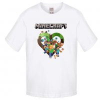 Детска тениска майнкрафт Minecraft 5, снимка 3 - Детски тениски и потници - 32938698