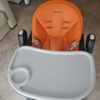 Италианско детско столче за хранене Peg Perego Siesta с чисто нова кожена тапицерия, снимка 5 - Други - 43339940