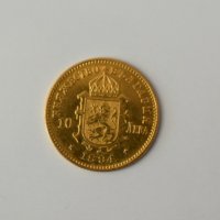 Златна монета 10 лева 1894 голяма буза, снимка 4 - Нумизматика и бонистика - 37893363