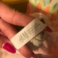 H&M Официална рокля за момиче - Папагали, снимка 3 - Детски рокли и поли - 37620508