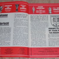 Ливърпул - Андерлехт оригинална футболна програма - финал за Суперкупата на Европа 1978 г., снимка 2 - Фен артикули - 33192122