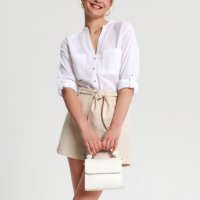 Нова дамска бяла риза, снимка 1 - Ризи - 40799623