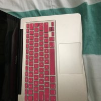 Розова клавиатура за Apple Macbook , розов силиконов протектор, снимка 5 - Клавиатури и мишки - 27159619