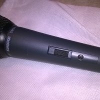 BLACK-shure sm58-microphone-внос швеицария, снимка 3 - Микрофони - 26793861