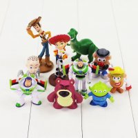 10 бр Toy Story Играта на играчките пластмасови фигурки PVC за игра и украса торта топер,, снимка 6 - Фигурки - 33117981