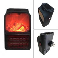Мини печка духалка 1000 вата Flame Heater имитираща жив огън, снимка 5 - Други - 33290968