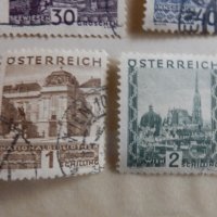 Австрия 1929г. - Пейзажи, снимка 4 - Филателия - 27339926