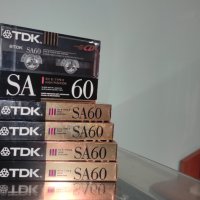 Аудио касети TDK SA-60, снимка 1 - Декове - 43151348