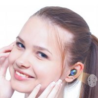 3000052445 Безжични bluetooth 5.0 слушалки F9 -5С TWS , черни, #, снимка 6 - Безжични слушалки - 34810312