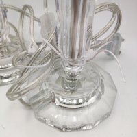 Настолна лампа стъкло с акрил е27 , снимка 3 - Настолни лампи - 39374221