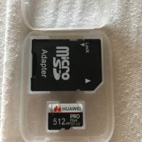 Продавам micro USB card 512 GB plus adapter , снимка 16 - USB Flash памети - 40288989