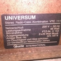 universum vtc-111 made in germany-внос германия, снимка 16 - Ресийвъри, усилватели, смесителни пултове - 28120925