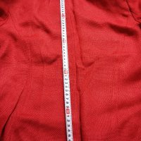 Червено ленено сако, снимка 15 - Сака - 25854578