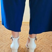 Бели токчета, снимка 5 - Дамски обувки на ток - 40452778
