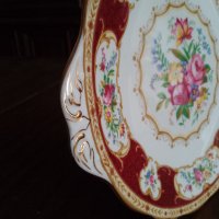 Royal Albert Lady Hamilton, колекционерско, красиво плато, снимка 4 - Антикварни и старинни предмети - 43116562