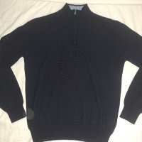 Мъжки италиански пуловер мерино (XL) 100% Merino Wool , снимка 1 - Пуловери - 43666706
