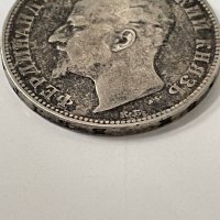 Сребърна монета 2 лева 1894 година Княжество България, снимка 3 - Нумизматика и бонистика - 43209246