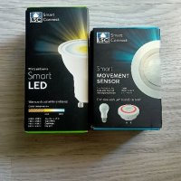Комплект луничка LSC Smart LED и LSC Smart movement sensor, снимка 2 - Лед осветление - 33539956