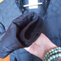 Дамско късо пухено яке ESPRIT, черно, снимка 4 - Якета - 44863706