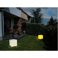 Декоративен LED соларен куб, снимка 3 - Декорация за дома - 36791180
