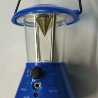 Къмпинг лампа с радио, снимка 2 - Къмпинг осветление - 43238621