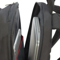 Черна раница за 15.6 инча лаптоп Guardit 2.0 размер М, снимка 5 - Части за лаптопи - 43407975