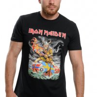 Нова мъжка тениска с дигитален печат на музикалната група IRON MAIDEN, Викинг, снимка 8 - Тениски - 37697135