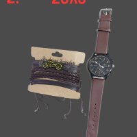 Модерни мъжки - бизнес/спортни кварцови ръчни часовници, снимка 4 - Мъжки - 42341628