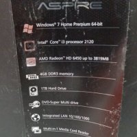 Настолен компютър Acer Intel CORE3, снимка 6 - Работни компютри - 28459449