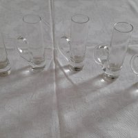 Стъклени чашки с дръжка, снимка 1 - Чаши - 43949960