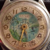 Механичен колекционерски часовник много красив рядък 38014, снимка 2 - Антикварни и старинни предмети - 40758018
