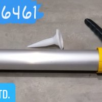 Пистолет алуминиев, за силикон тип салам, снимка 1 - Строителни материали - 28718241