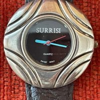 Сребърен Часовник Surrisi , маркировка-925  Почти нов , снимка 1 - Мъжки - 43695966