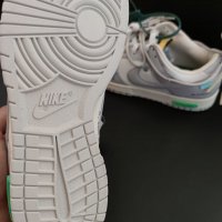 Nike Dunk Off-White Lot 42 of 50 Размер 39 номер маратонки оригинални , снимка 8 - Маратонки - 37990857
