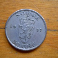 монети - Норвегия, снимка 5 - Нумизматика и бонистика - 23649256