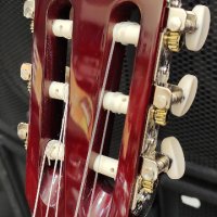 Класическа китара 4/4 червен цвят, снимка 5 - Китари - 27679165